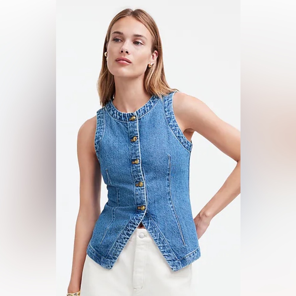 NWT Madewell Crewneck Vest